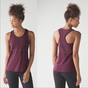 Lululemon Fast as Light 2 in 1 tank